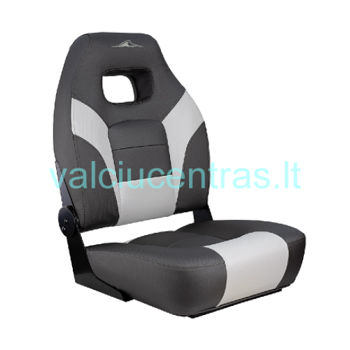 Laivo sėdynė Springfield Premium tamsiai pilka/balta Laivo sėdynė Springfield Premium tamsiai pilka/balta